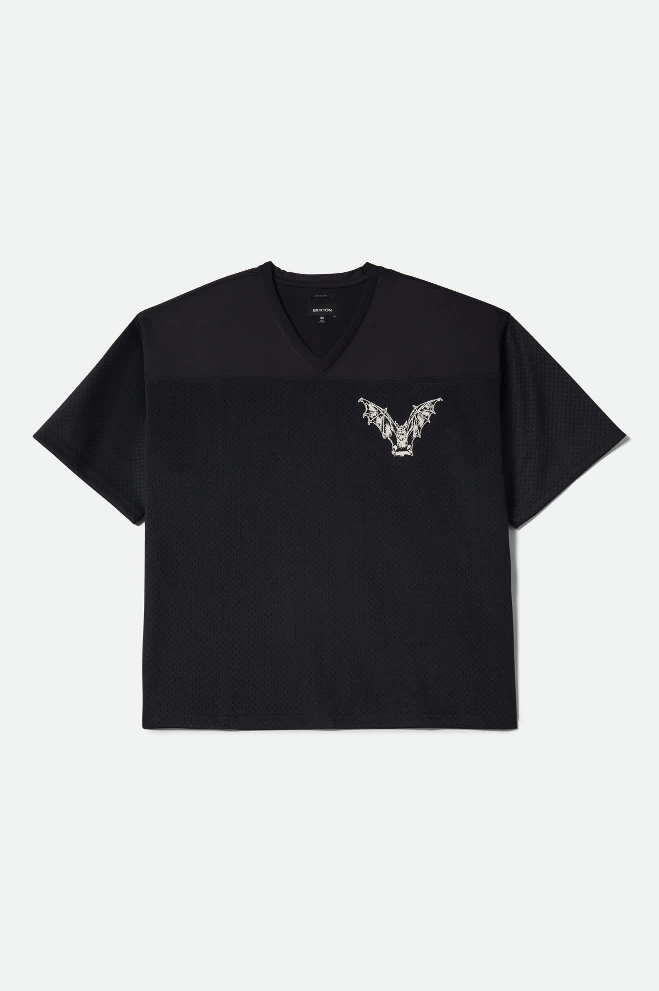 Baggy Mesh Practice Jersey - Black/White Chippa