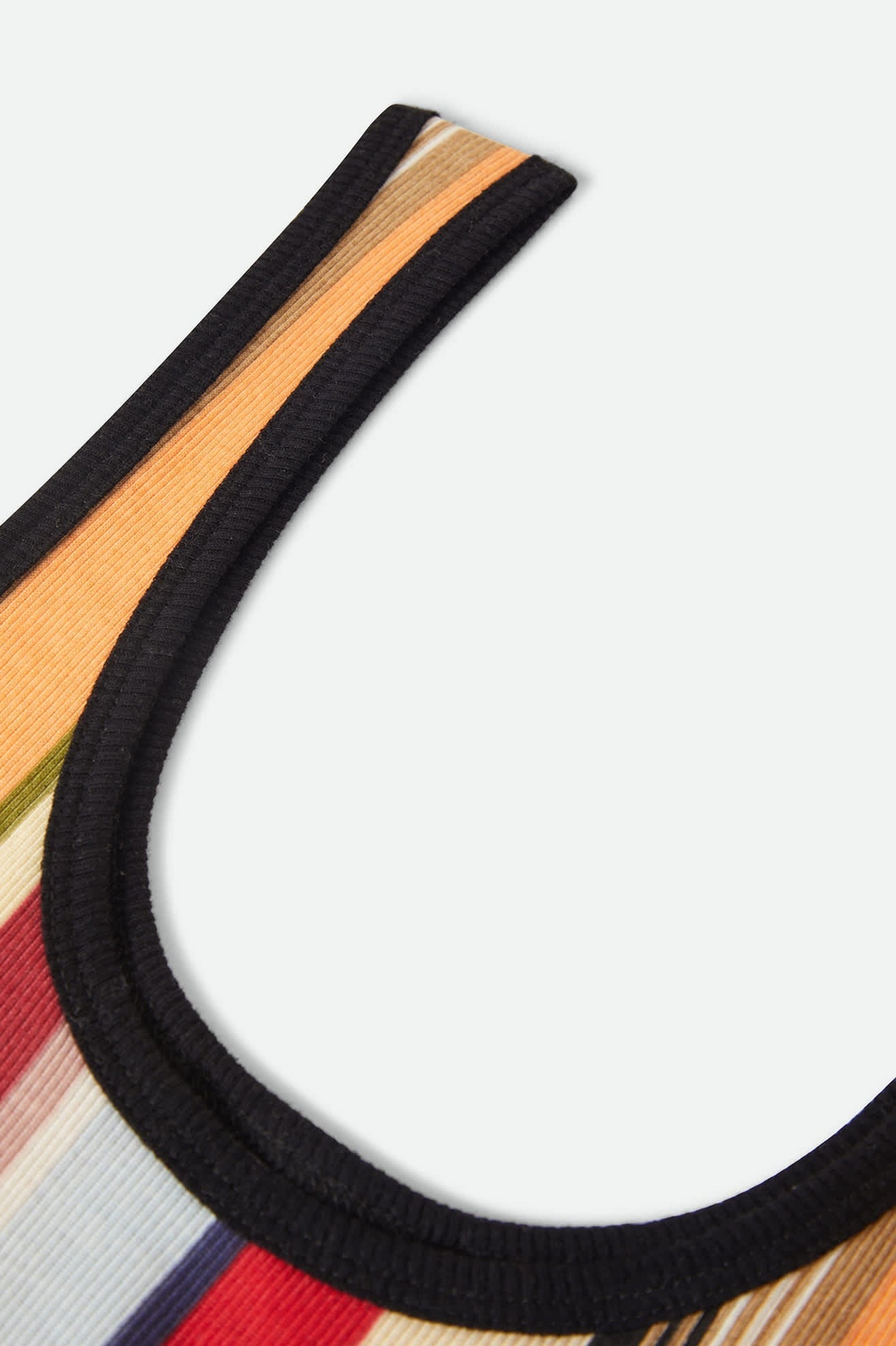 Ringer Organic A-Tank - Peach Cobbler Multi Stripe