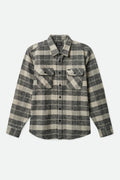 Bowery Heavyweight Flannel - Black/Charcoal