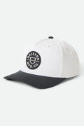 Crest Netplus Snapback - Black/Off White