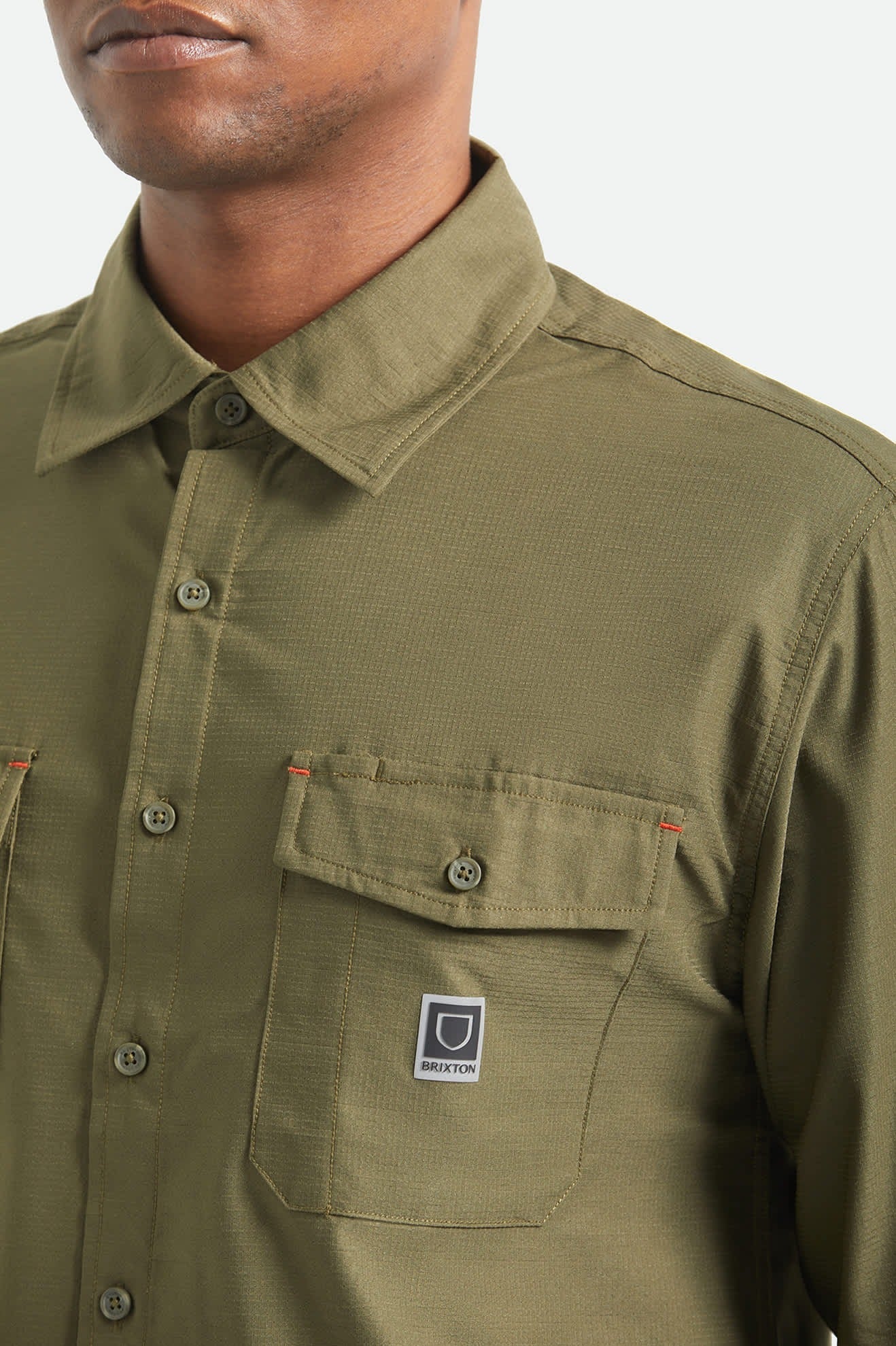Journey Lightweight Long Sleeve Shirt - Dark Olive