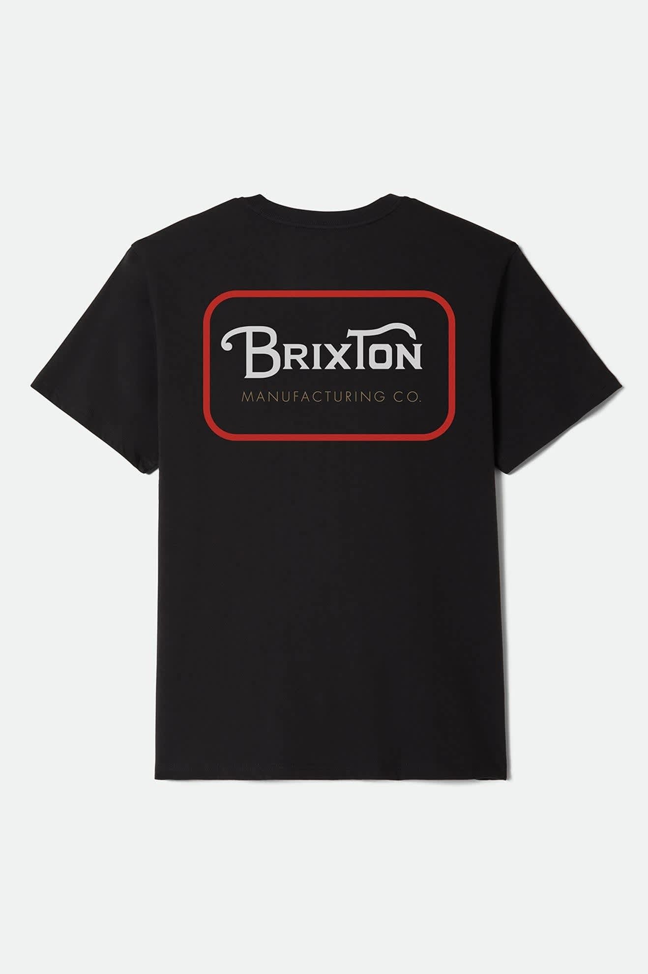 Grade Short Sleeve Standard T-Shirt - Black/Red/Copper