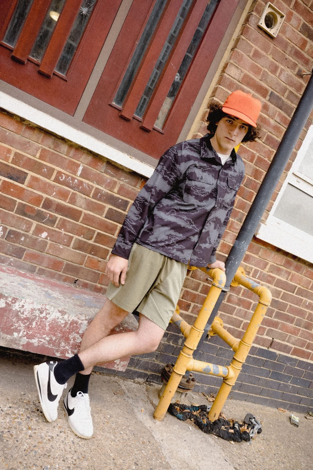 Alpha Journey Adjustable Hat - Bright Orange