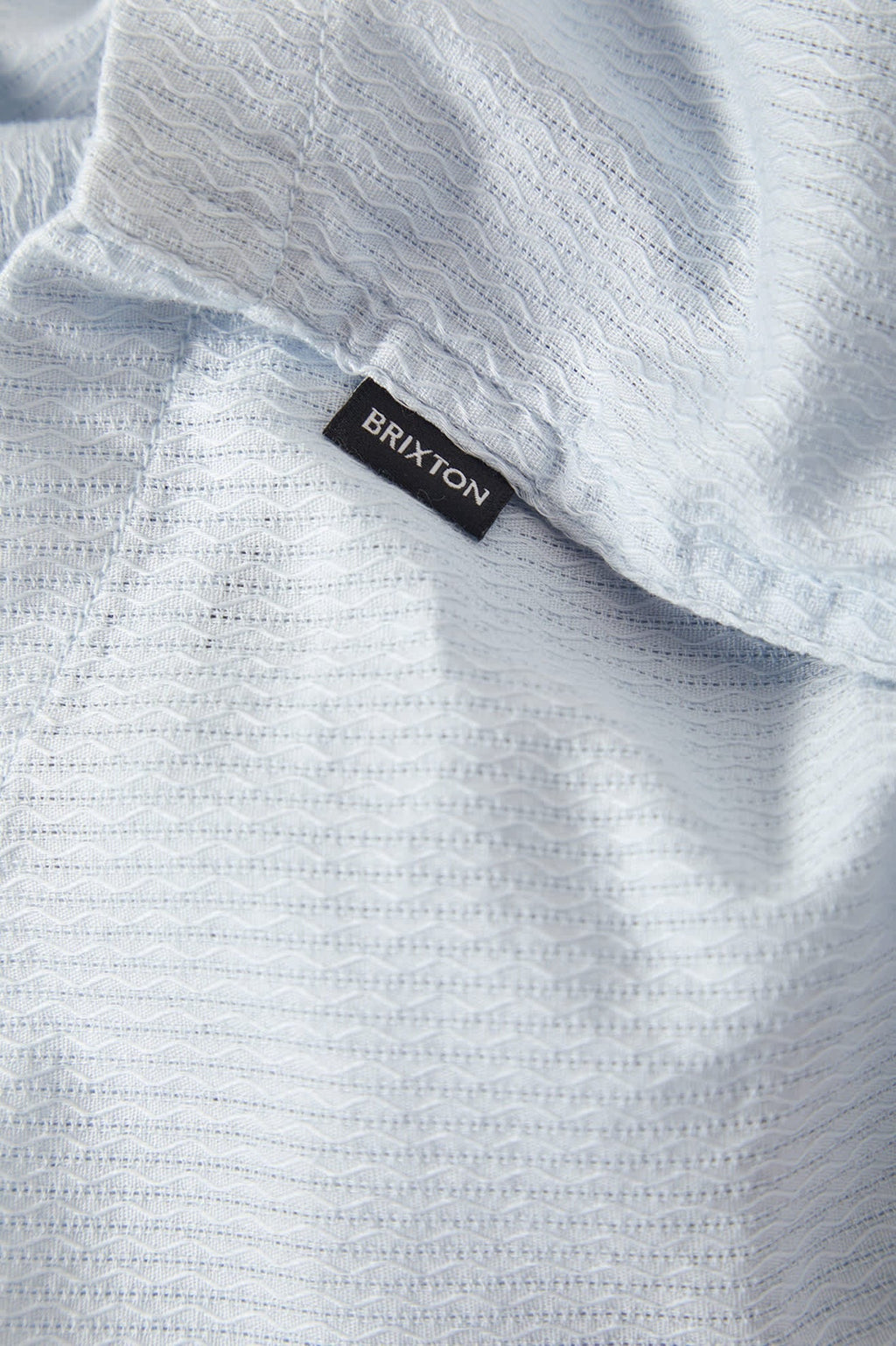 The Vintage Short Sleeve Shirt - Blue Aura