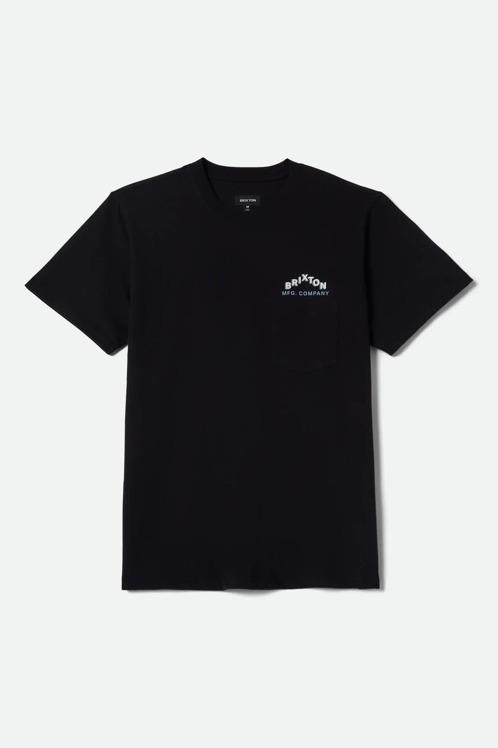 Roman Short Sleeve Pocket T-Shirt - Black