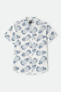 Charter Print Shirt - Off White Pineapple