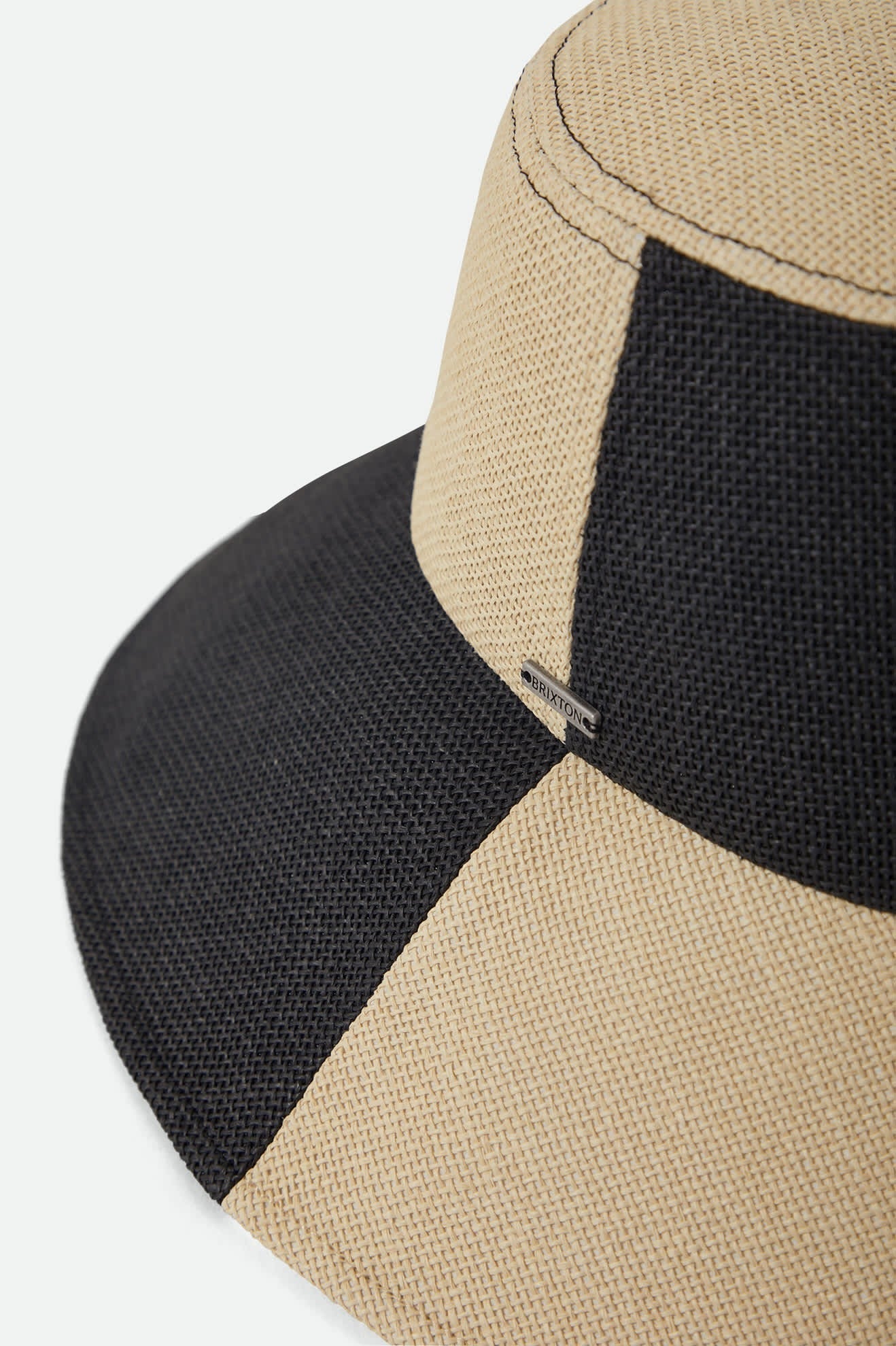 Harmony Packable Bucket Hat - Natural/Black