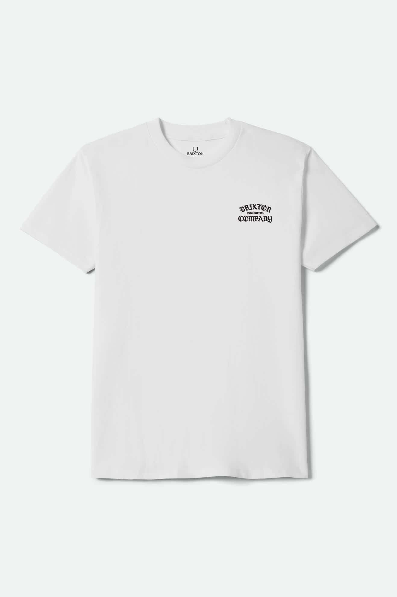 Chains Short Sleeve T-Shirt - White