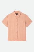 Cooling Comfort Short Sleeve Shirt - Silver Pink