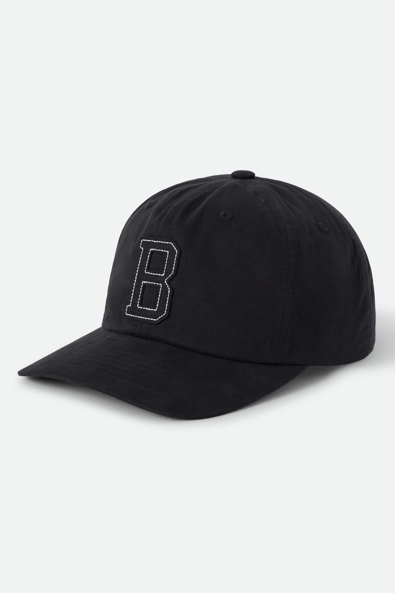 Big B Adjustable Hat - Black/Black/Off White
