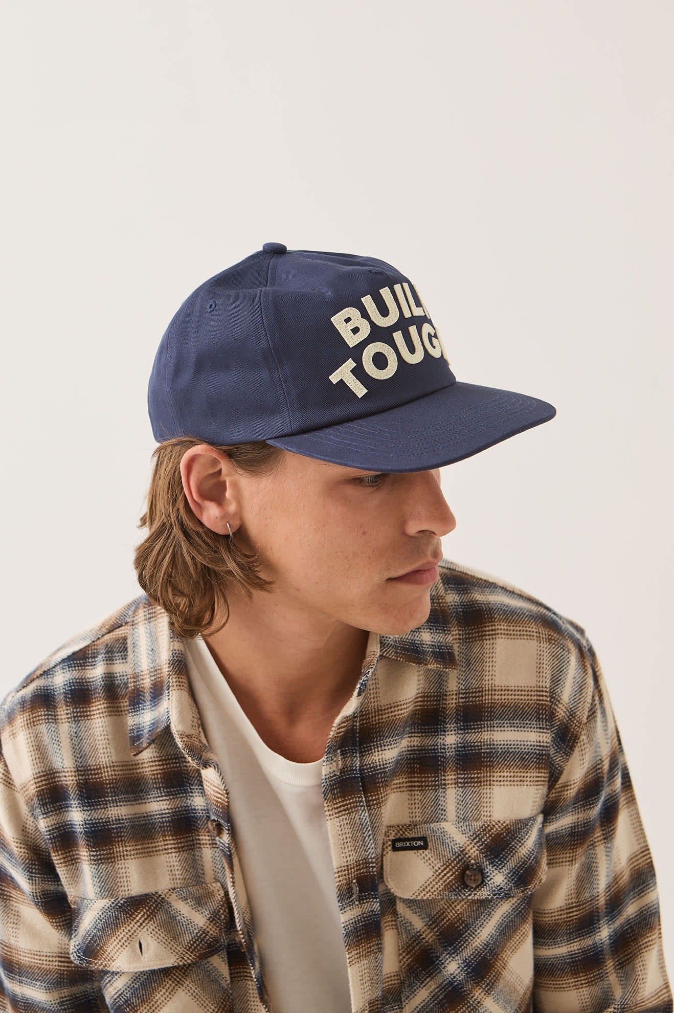 Ford Built Tough Snapback - American Navy/Wimbledon White