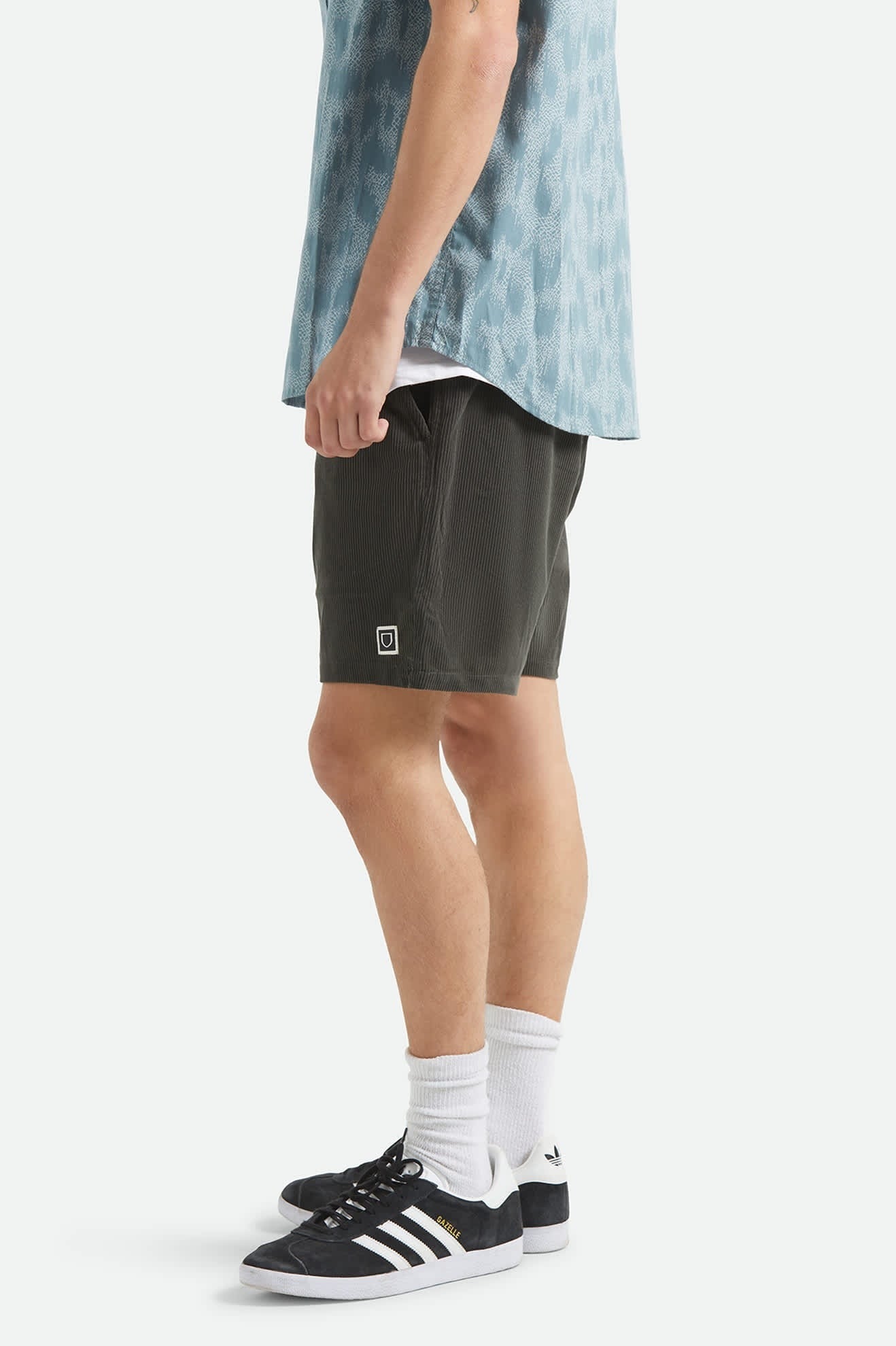 Everyday Corduroy Short - Vintage Black