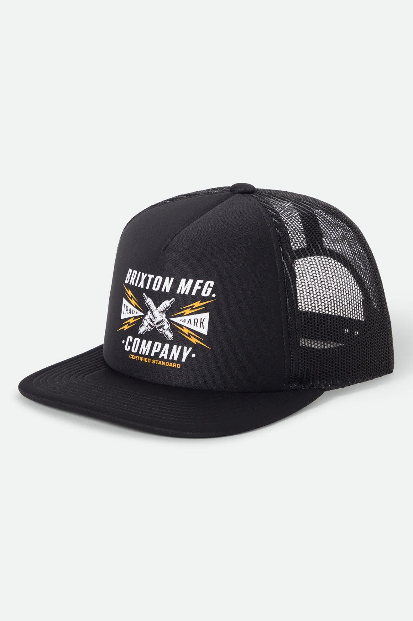 Danton Netplus Trucker Hat - Black/Black