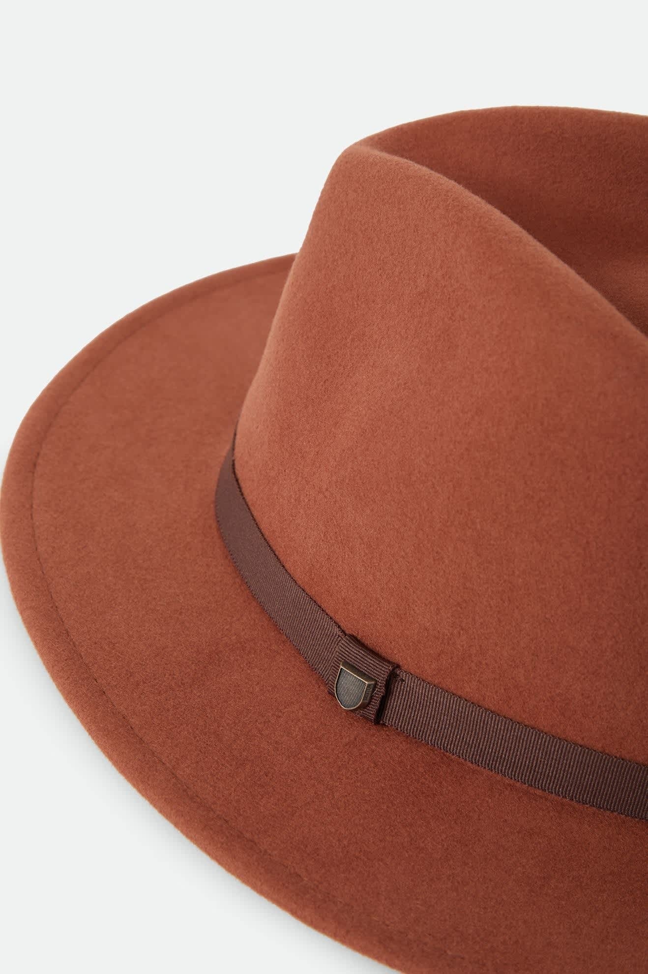 Messer Packable Fedora - Caramel/Walnut Brown