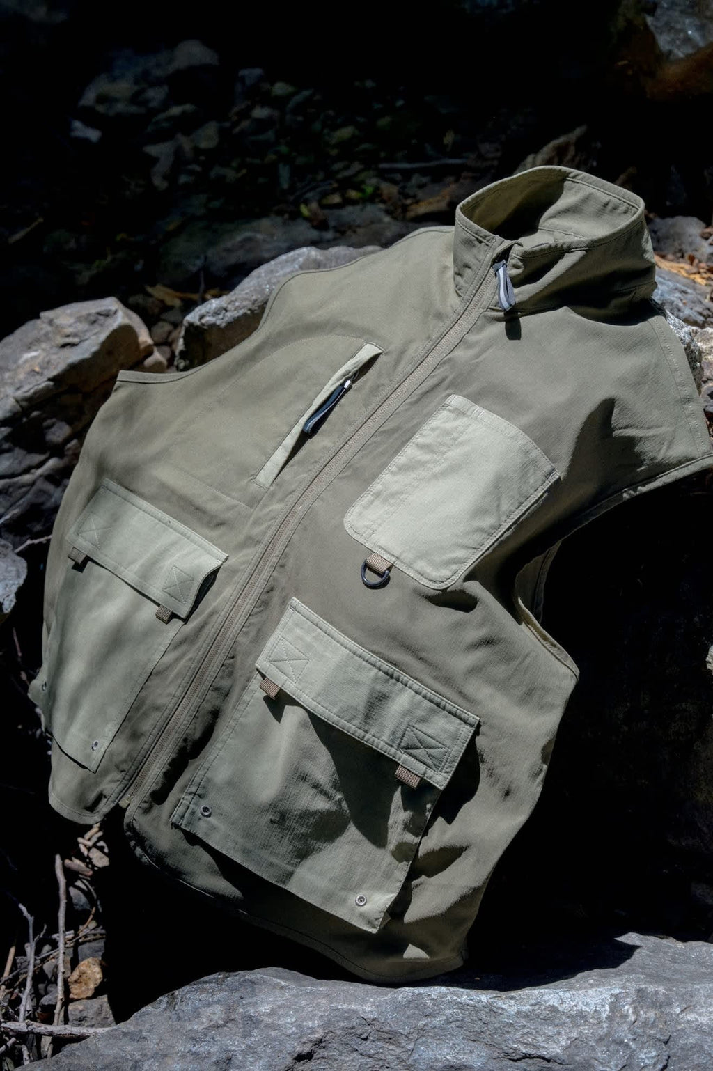 Journey Utility Vest - Dark Olive/Olive Surplus