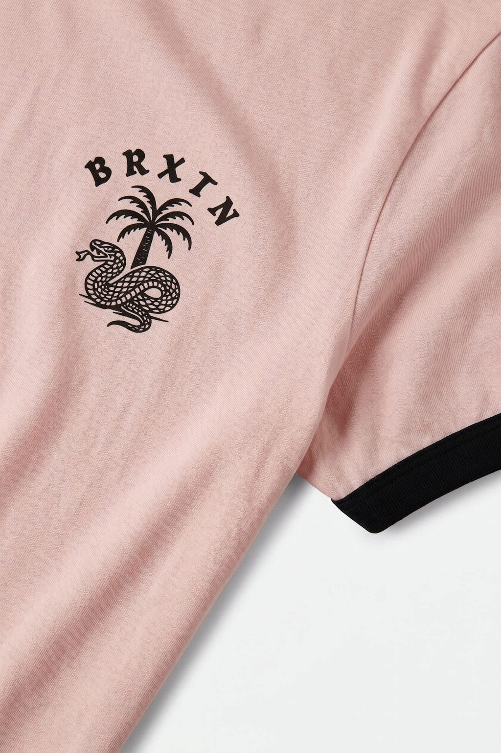 Serpent Baby T-Shirt - Chalk Pink/Black