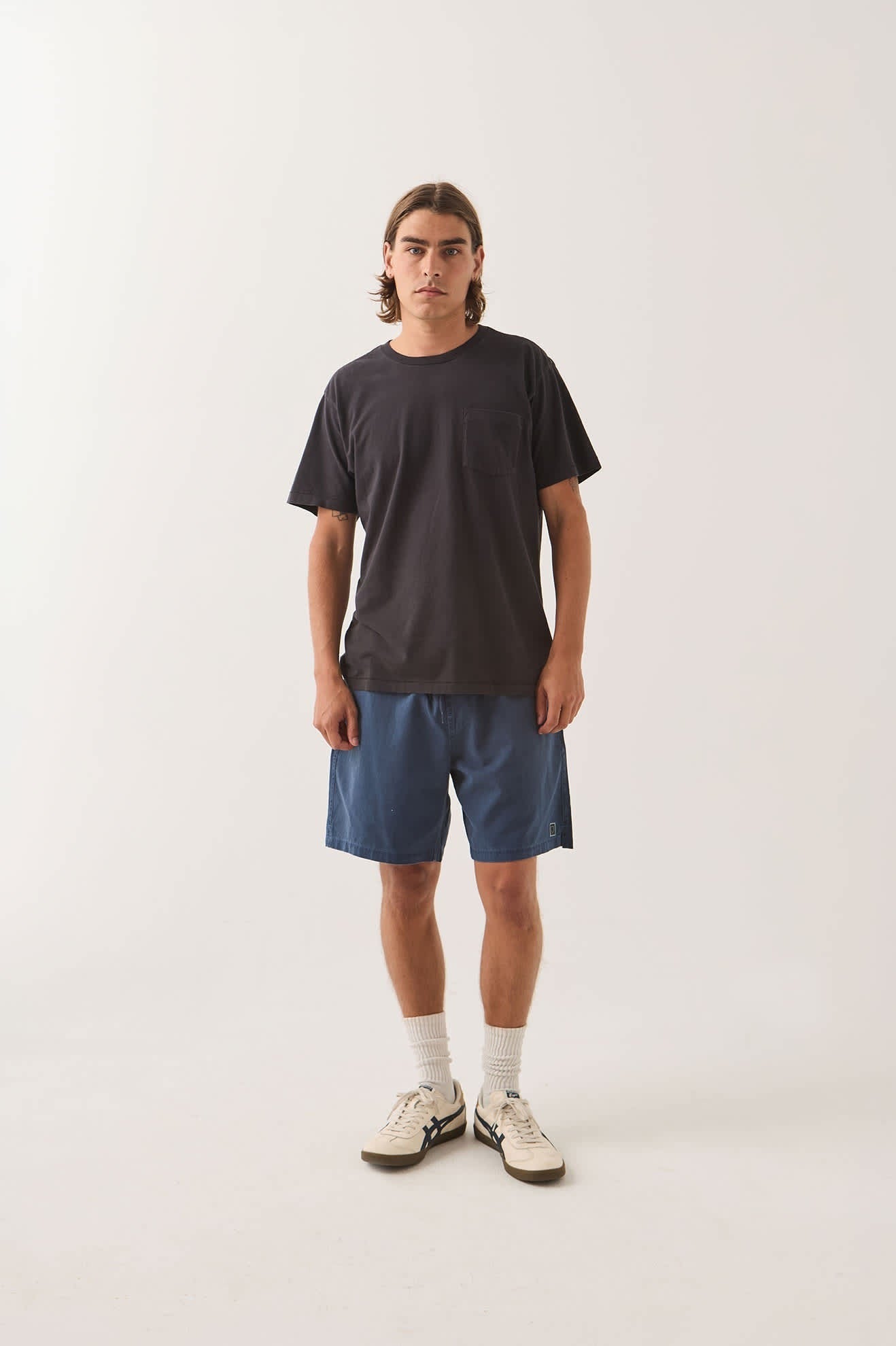 Everyday Vintage Wash Short - Washed Navy
