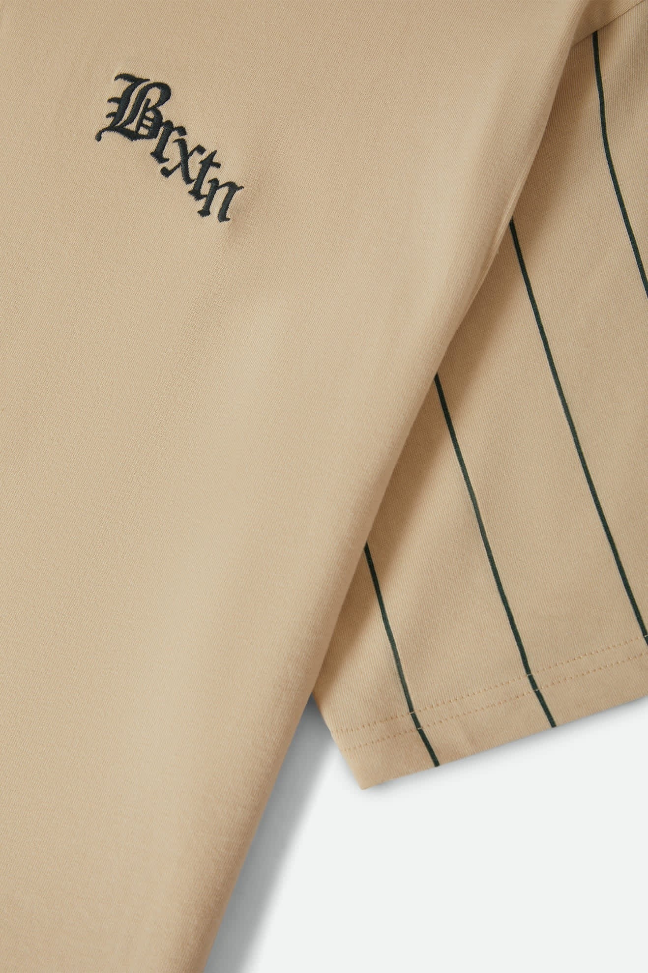 Boxy Short Sleeve Baseball T-Shirt - Whitecap/Primal Green