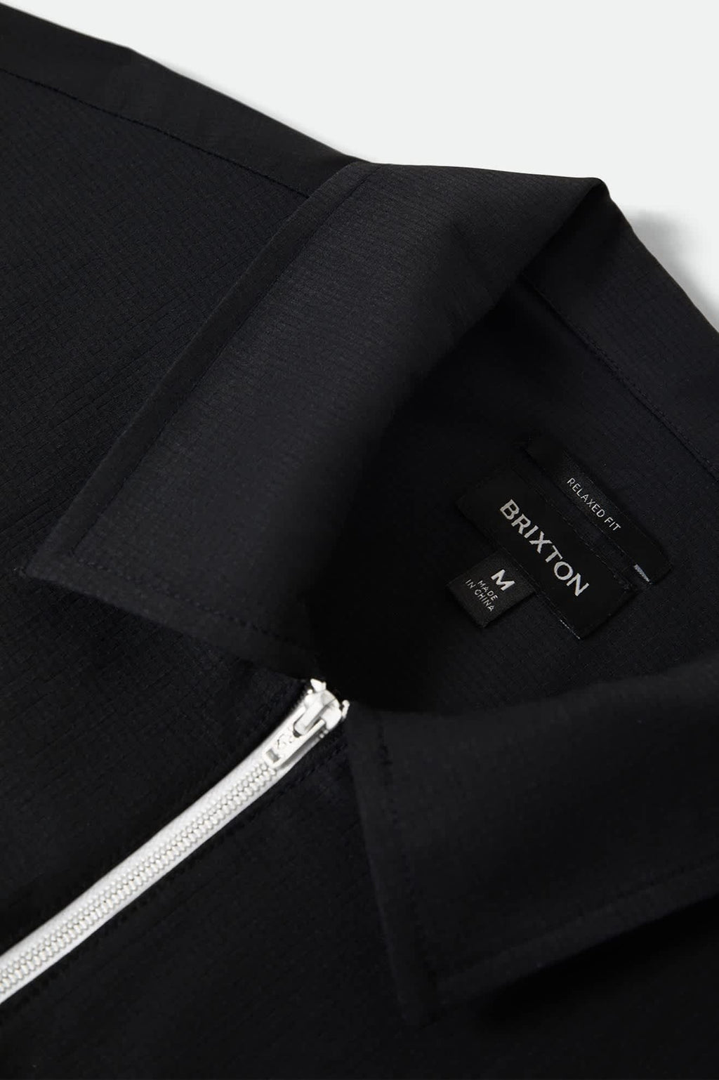Journey Lightweight 1/2 Zip Cropped Short Sleeve Shirt - Black