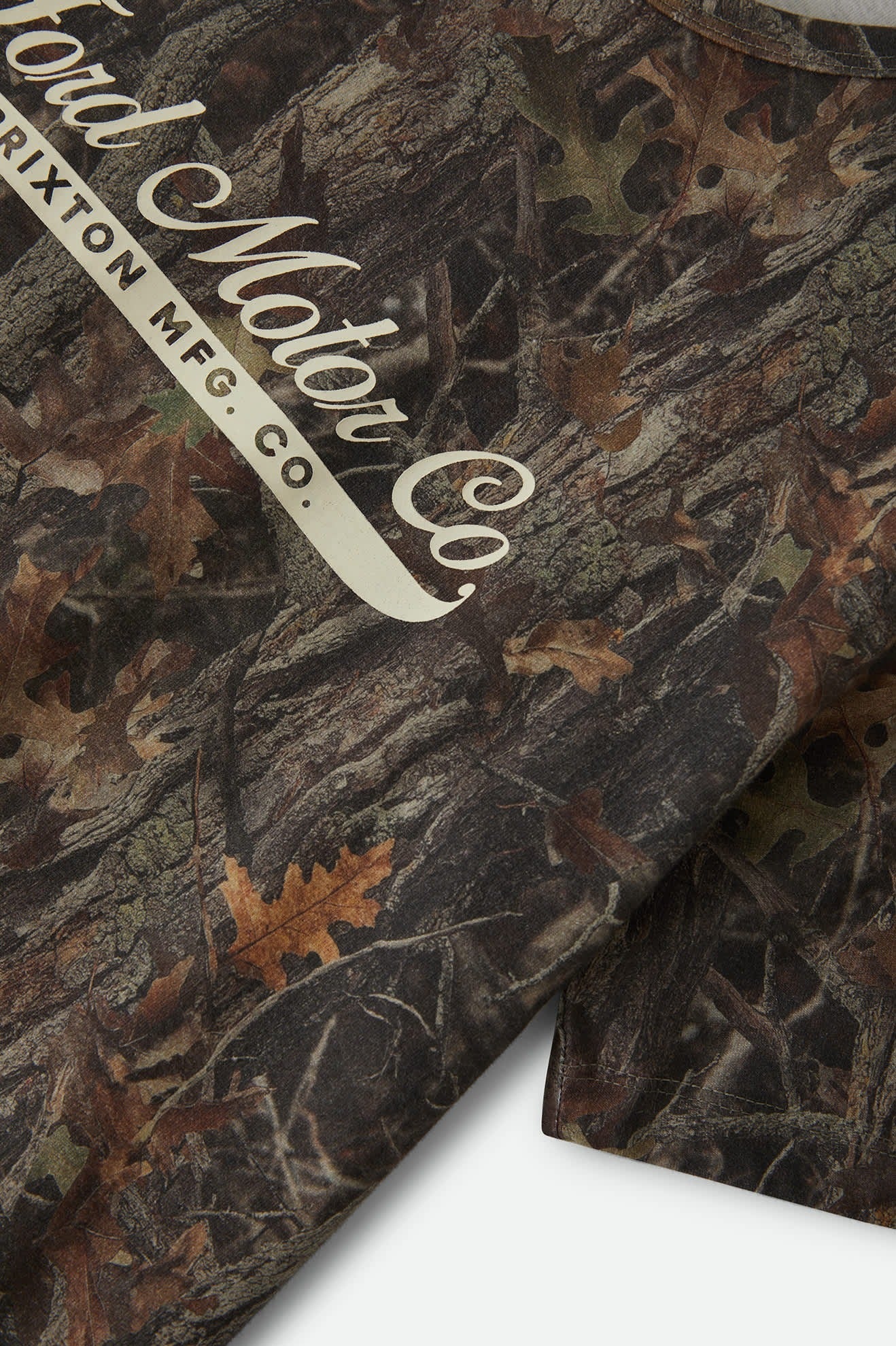 Ford x Brixton T-Shirt - Boxwood Green