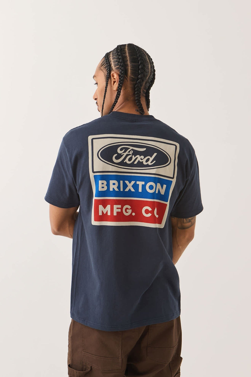 Ford Service Dept Pocket T-Shirt - American Navy
