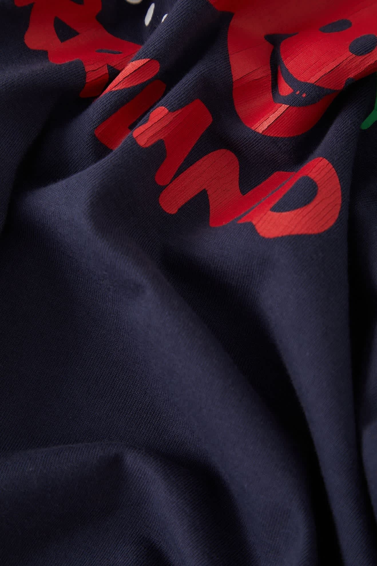Cherryland Boxy Cropped Crew - Washed Navy