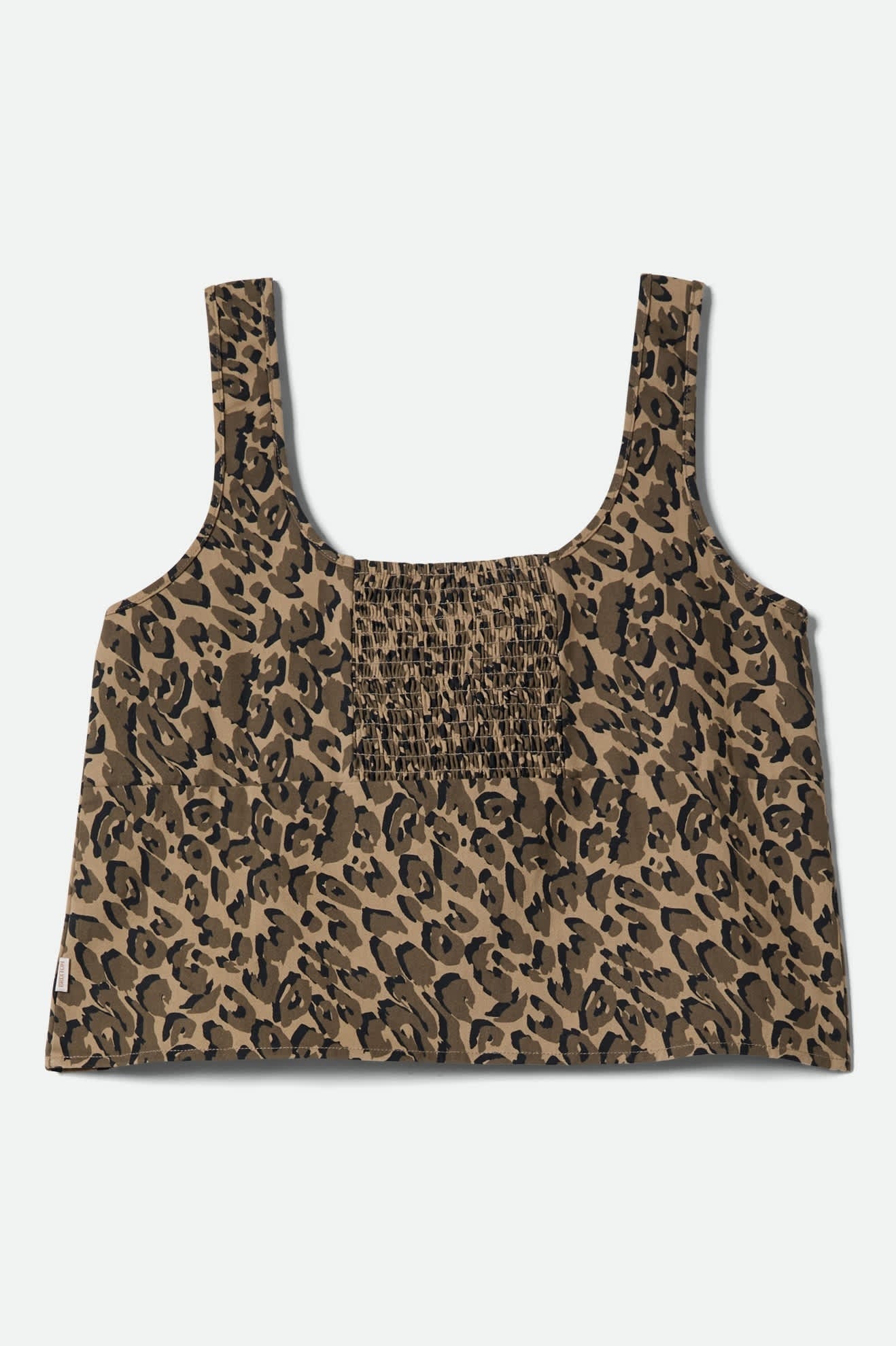 Magnolia Tie Top - Brown Cheetah