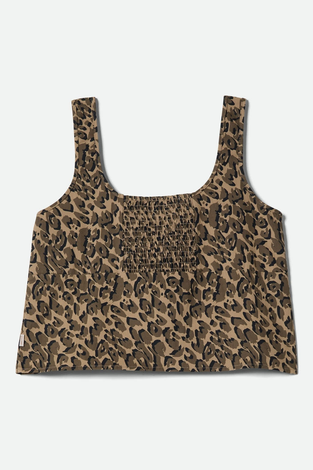 Magnolia Tie Top - Brown Cheetah