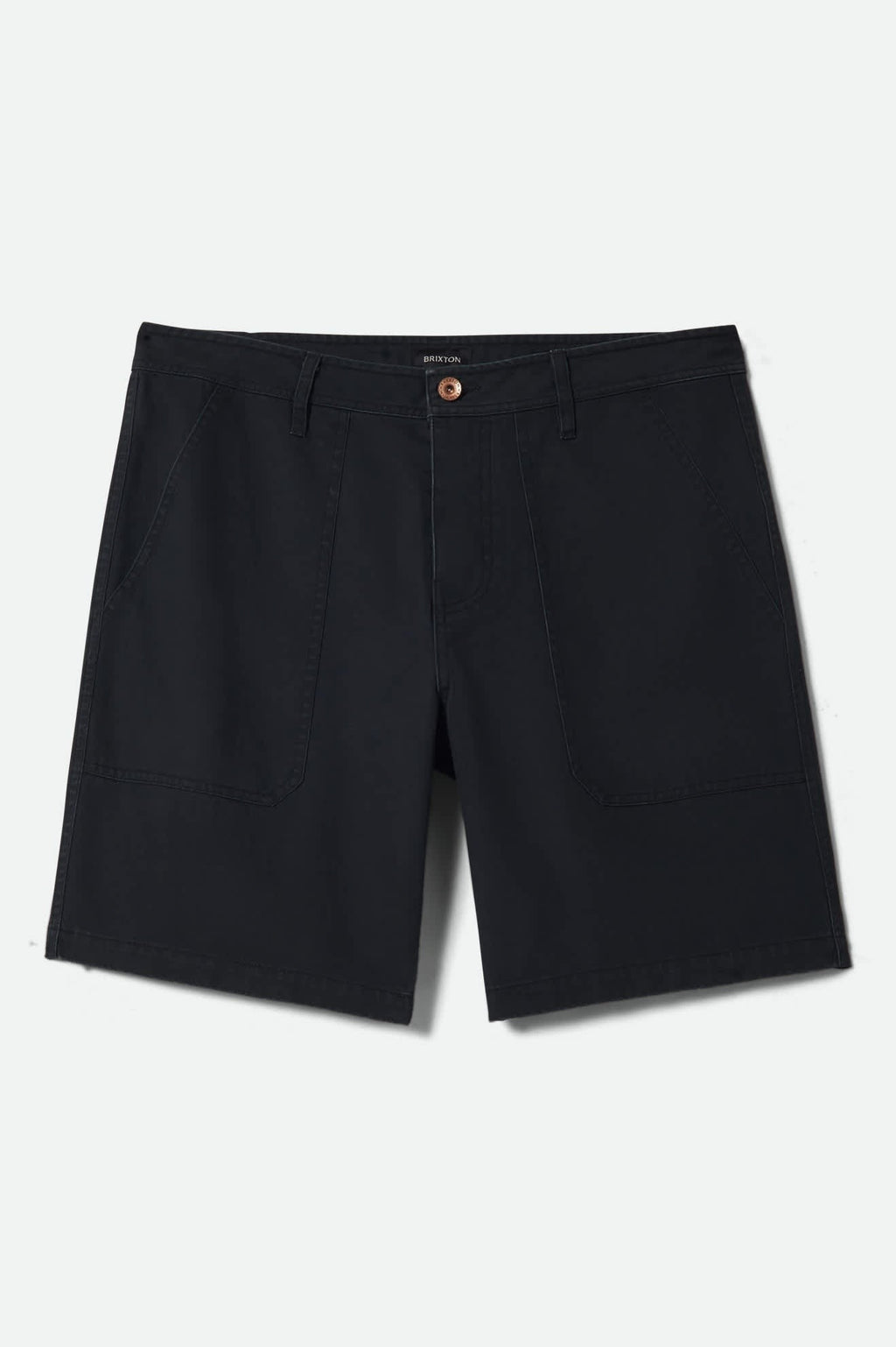 Surplus Vintage Wash Herringbone Short - Washed Black