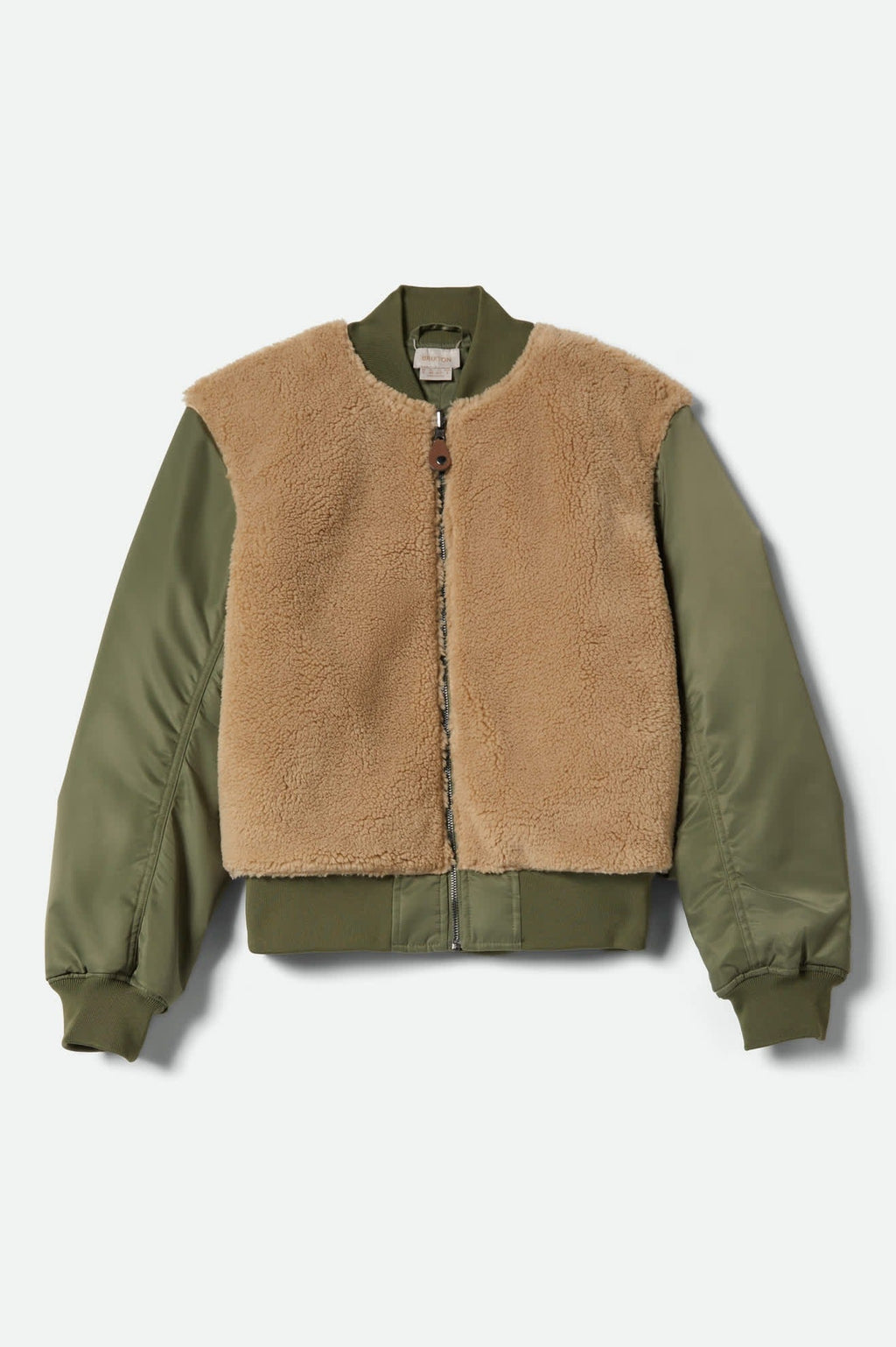 Sherpa Surplus Bomber Jacket - Olive Surplus
