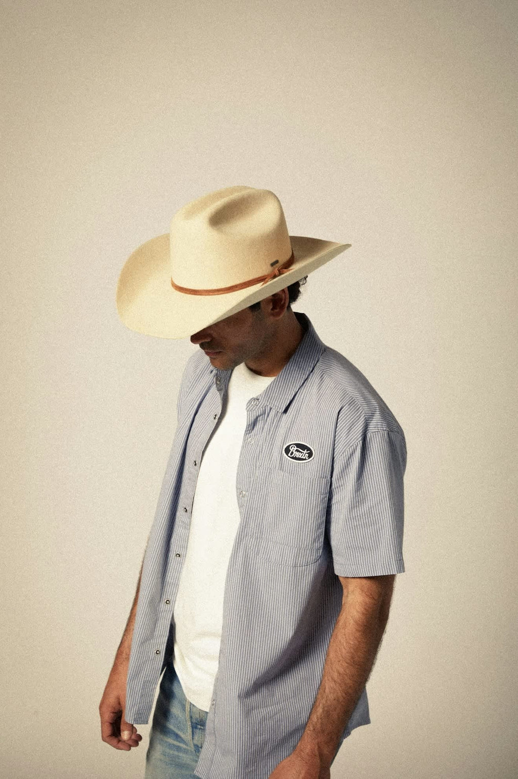 Laredo Cowboy Hat - Bone