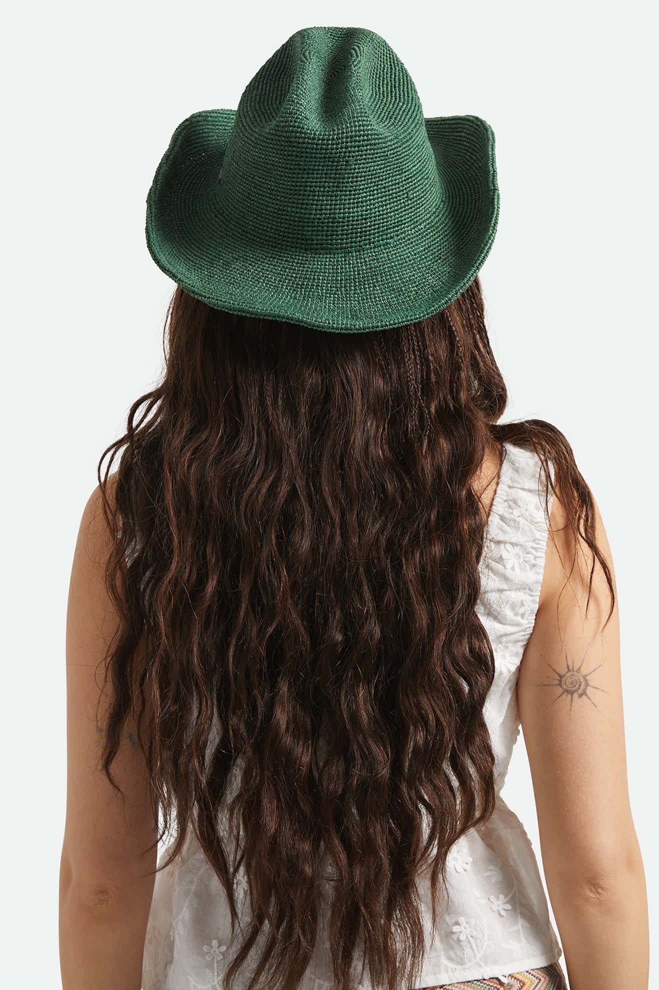 Odessa Straw Packable Cowboy Hat - Primal Green