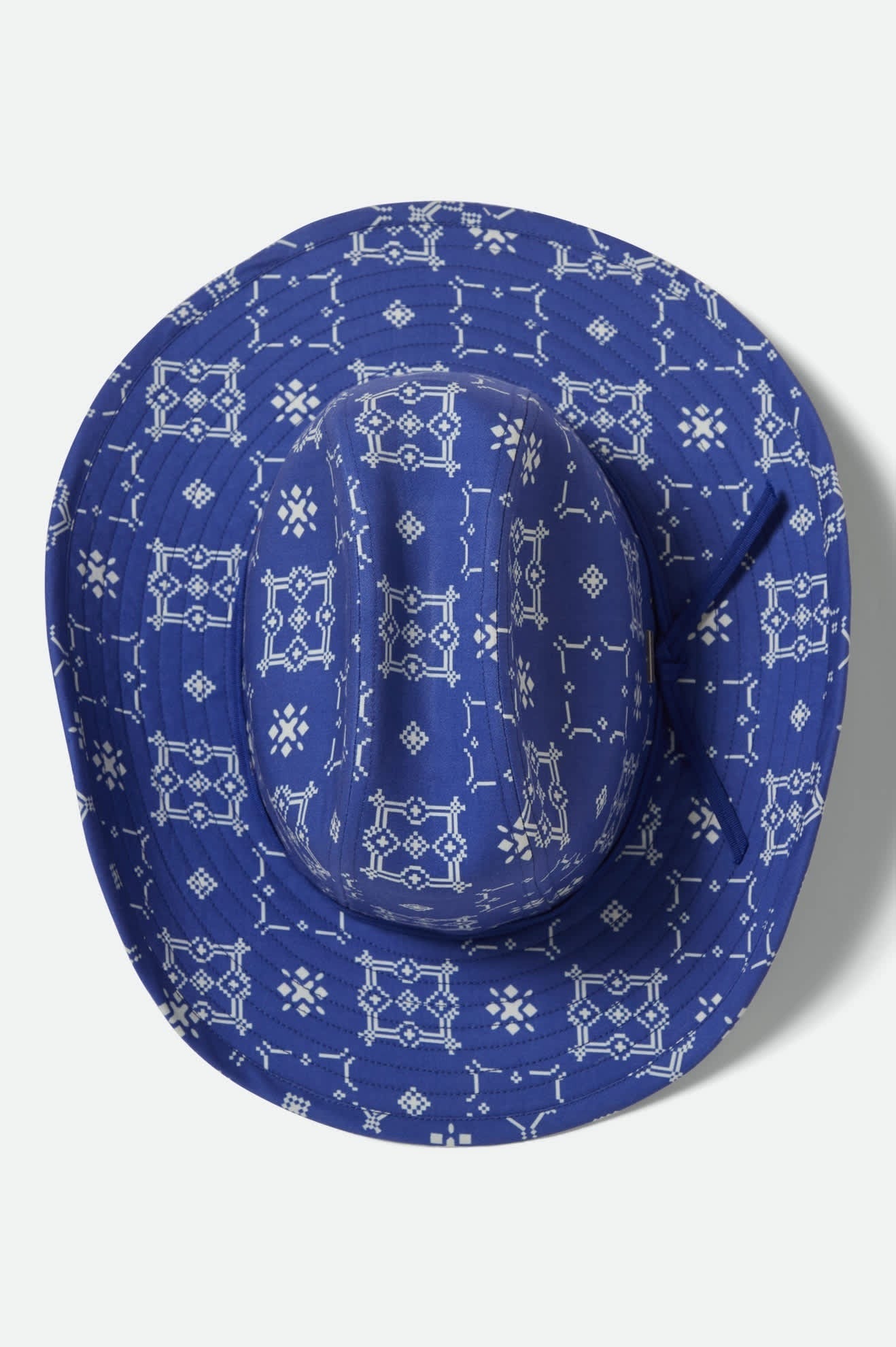 Odessa Cowboy Hat - Sunrise Blue/White
