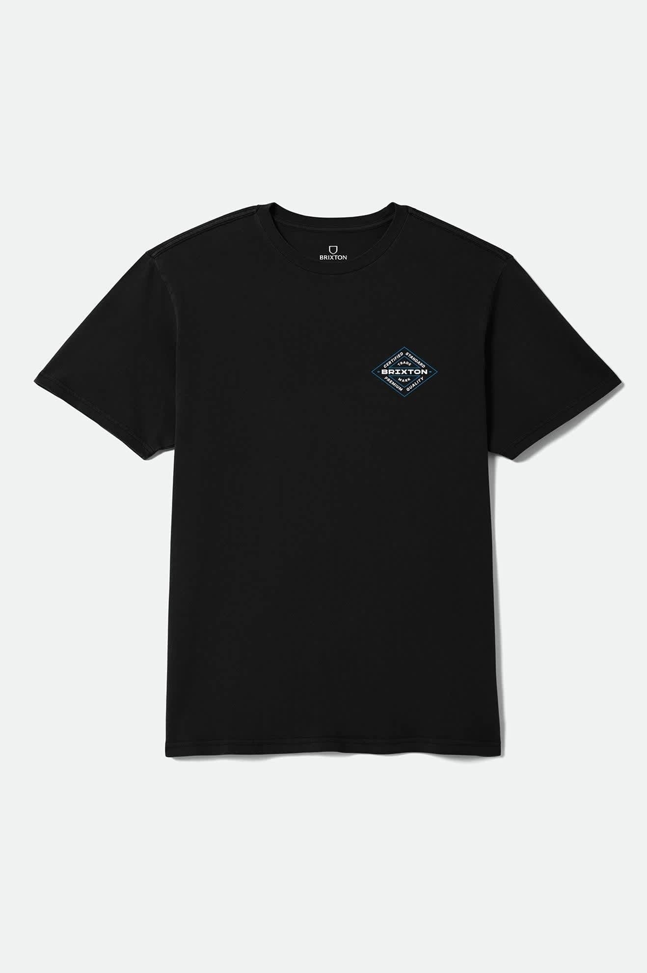 Lowry Standard T-Shirt - Black Worn Wash