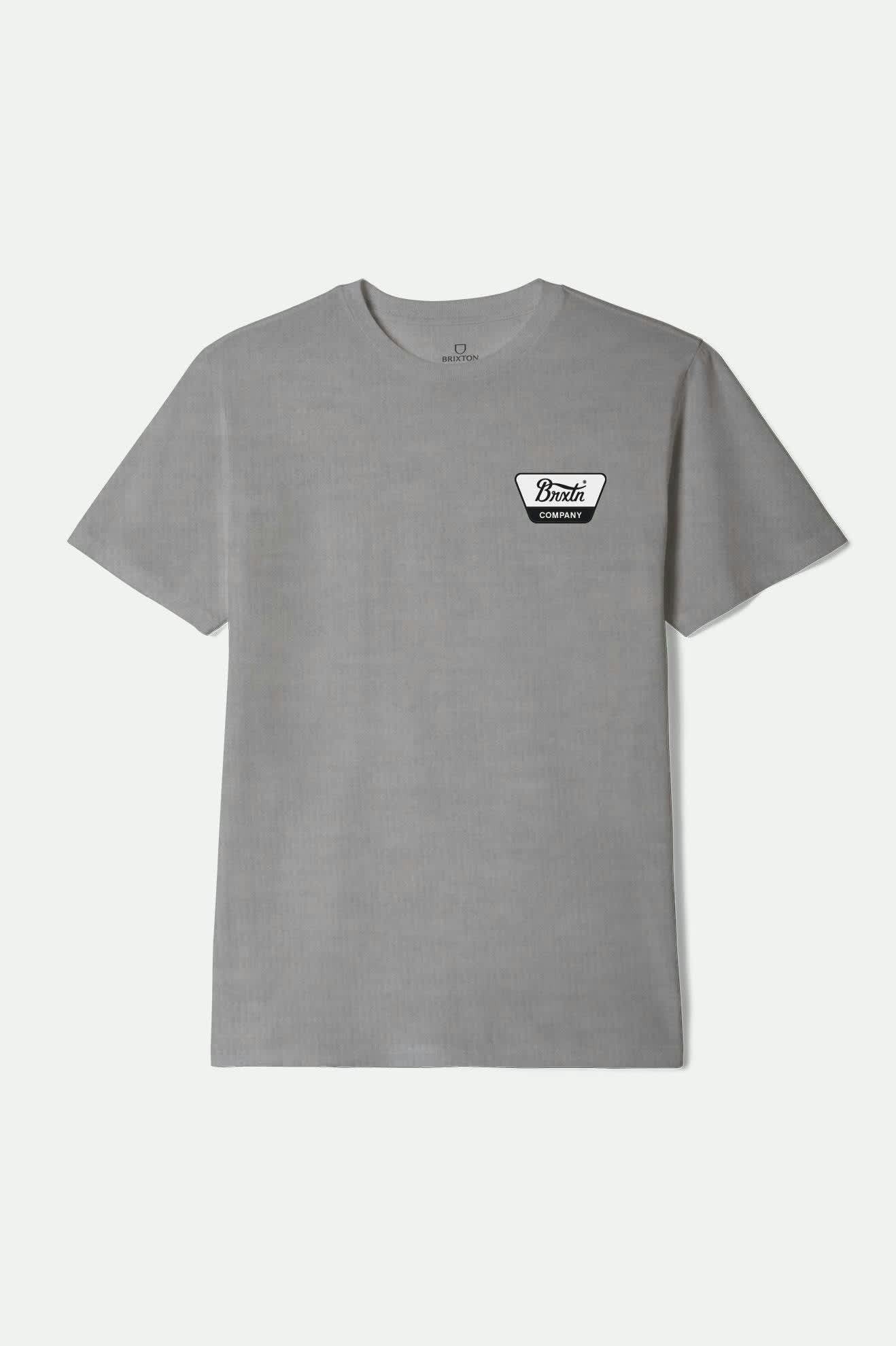 Linwood S/S Standard T-Shirt - Heather Grey/Black/White