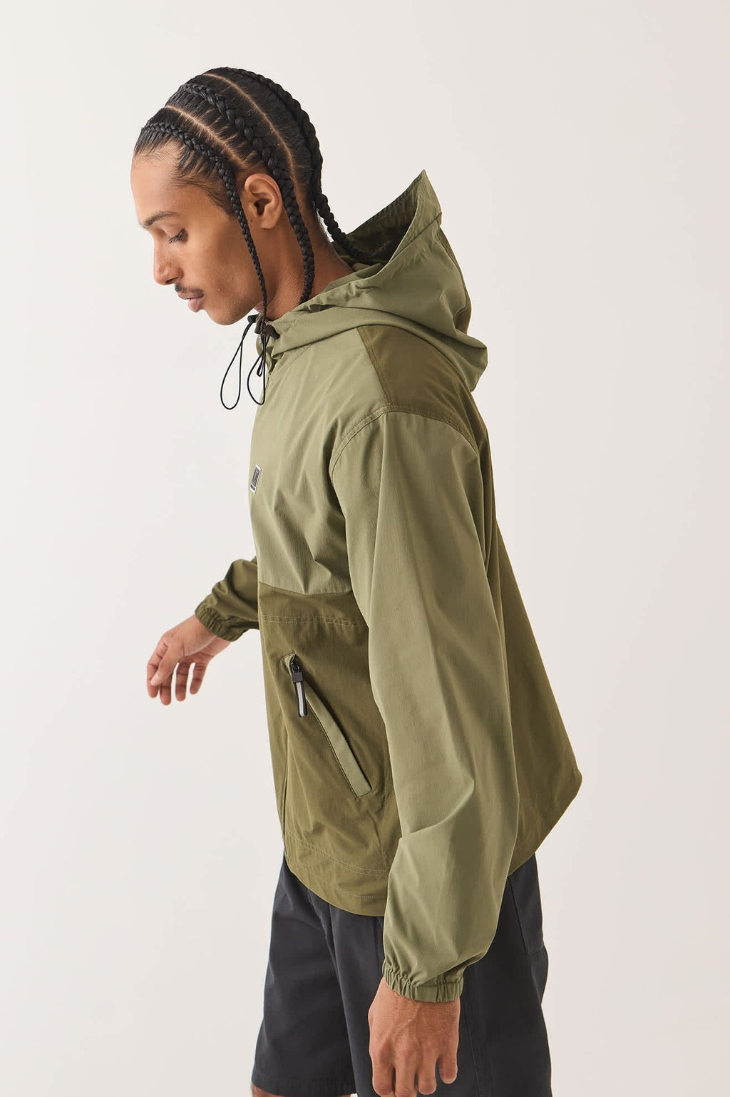 Journey Zip Jacket - Dark Olive/Olive Surplus