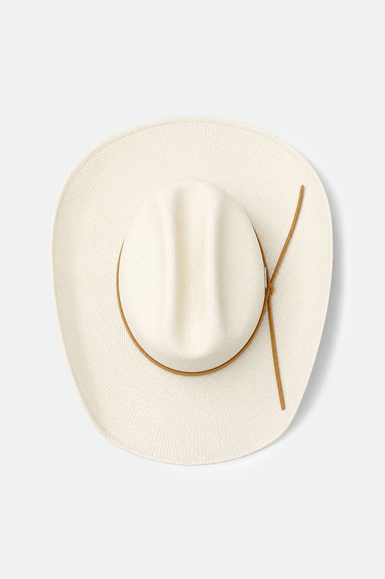 Laredo Straw Cowboy Hat - Bone