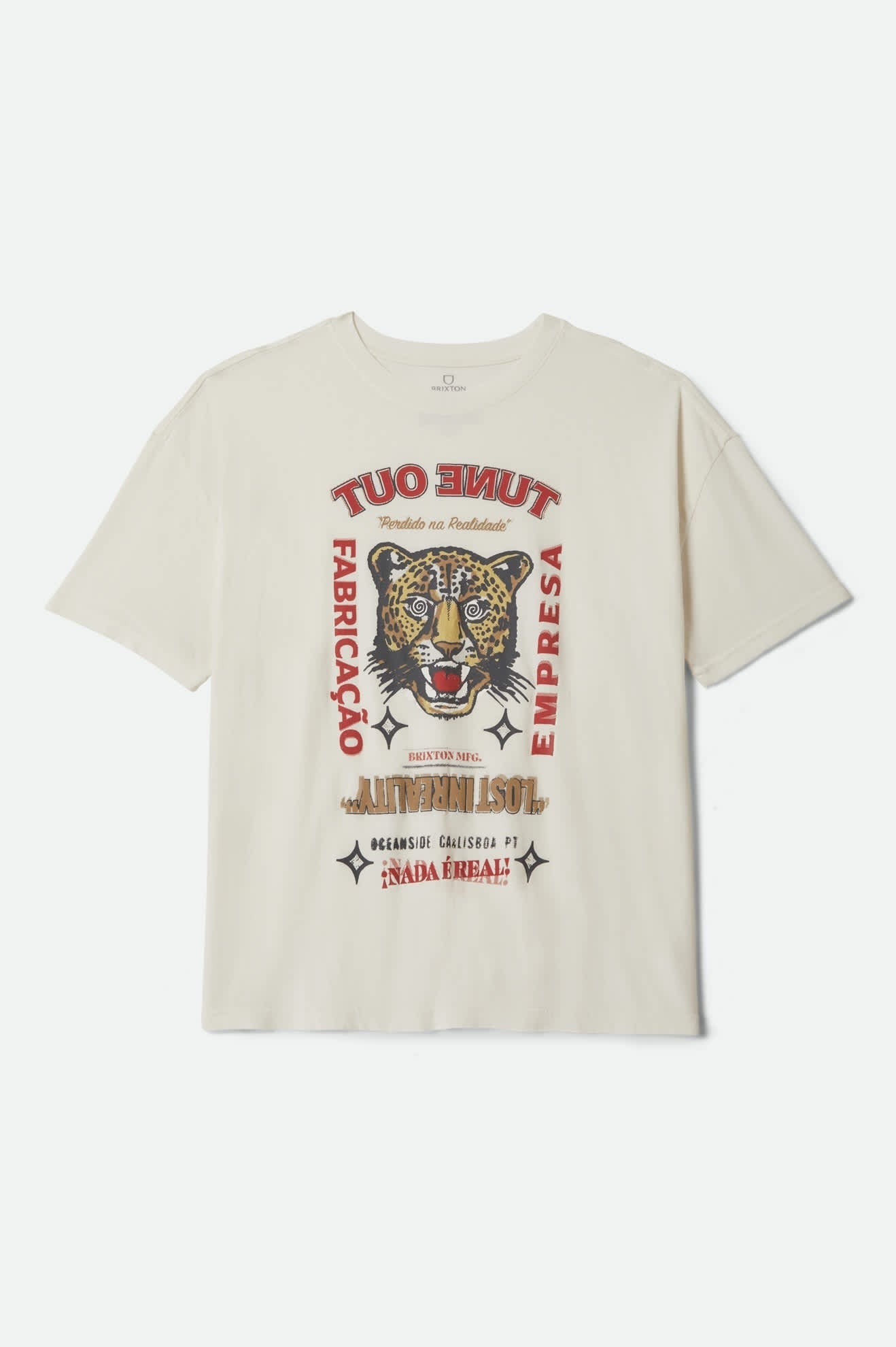 The Getaway Oversized Boyfriend T-Shirt - Vintage White