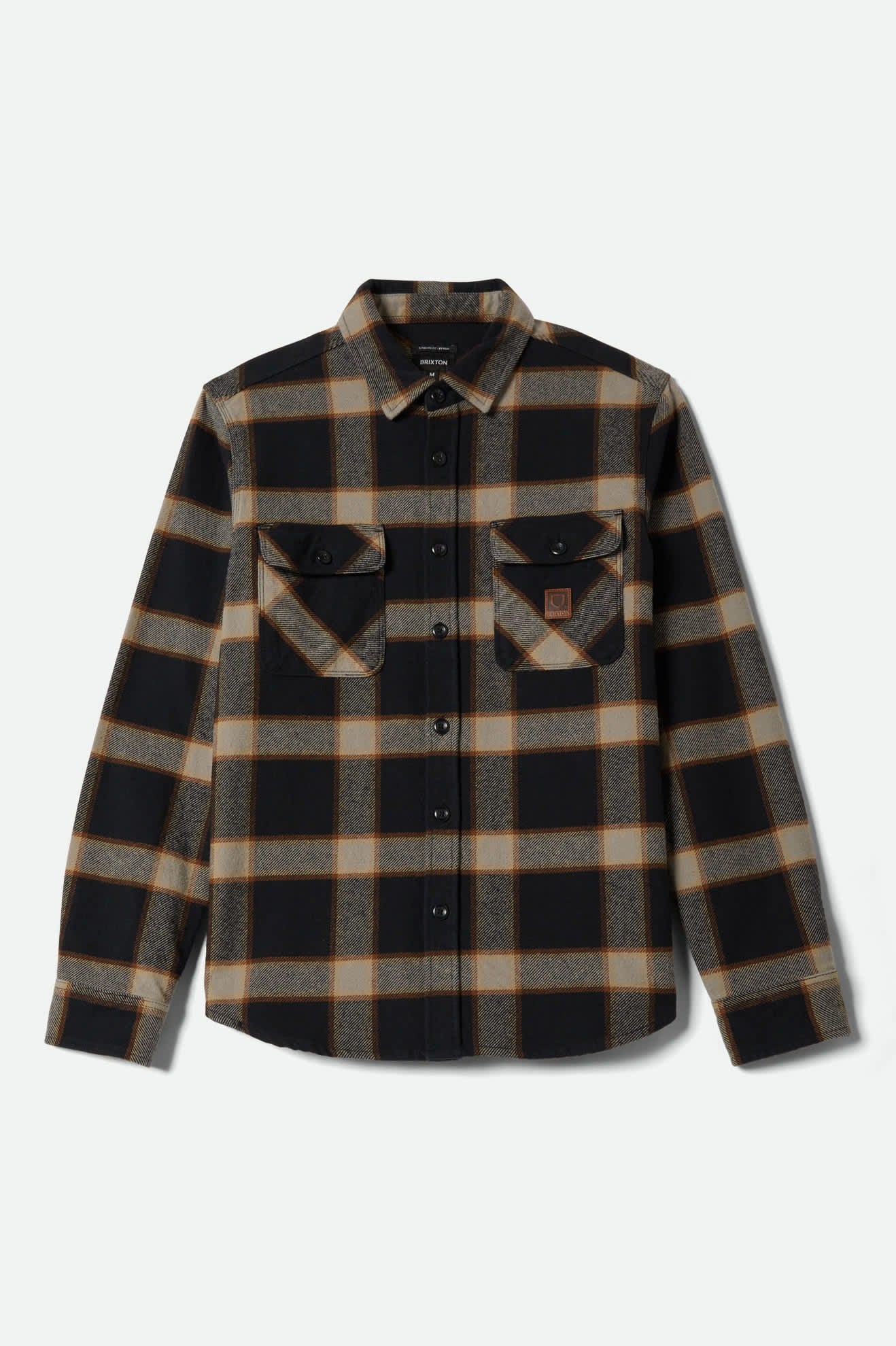Bowery Heavyweight Flannel - Black/Cream