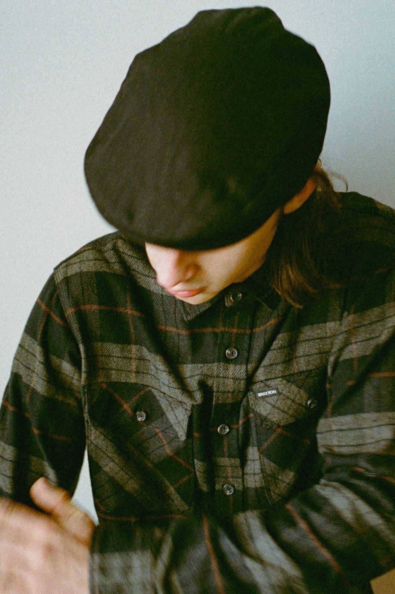 Hooligan Flat Cap - Black