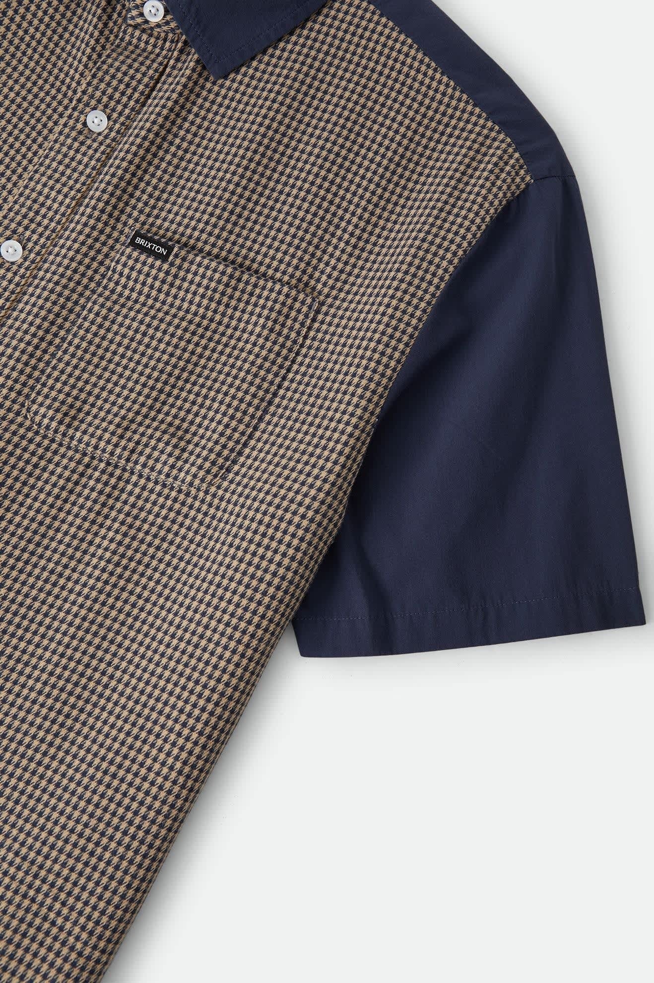 Cru Shirt - Classic Navy Color Blocked
