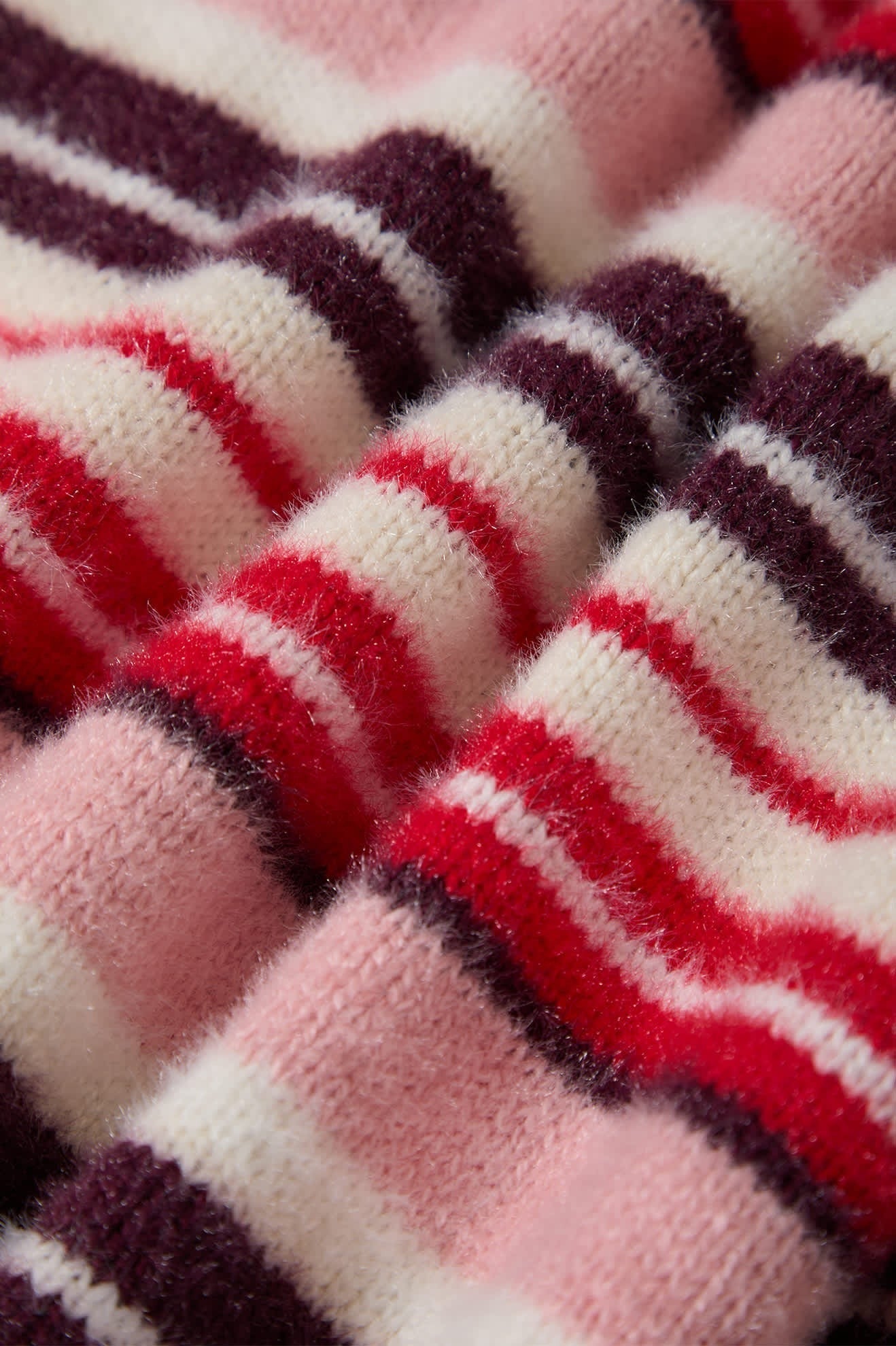 Cozy Crew Sweater - Multi Stripe