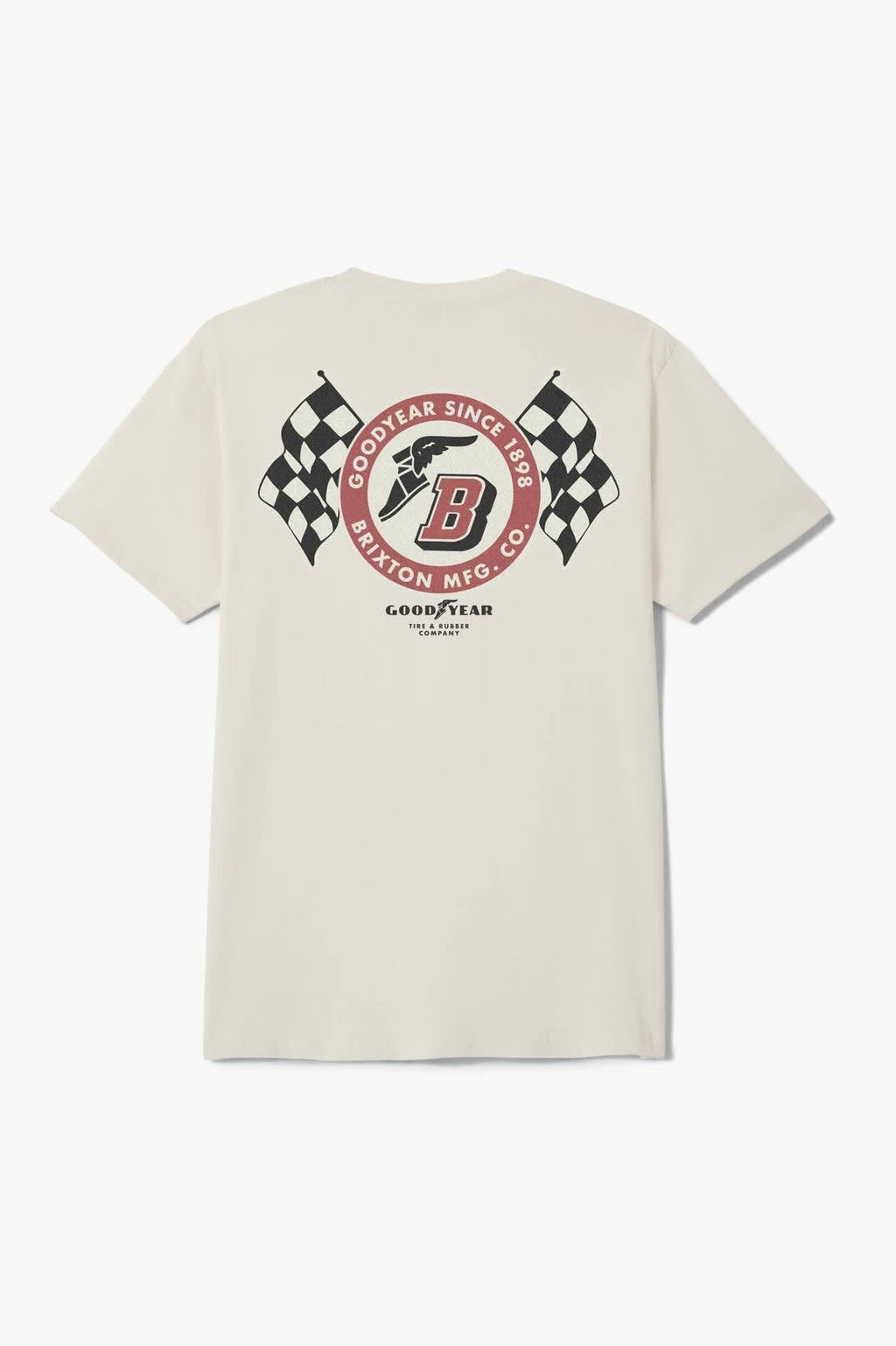 Goodyear Speedway Sleeve Standard T-Shirt - Cream