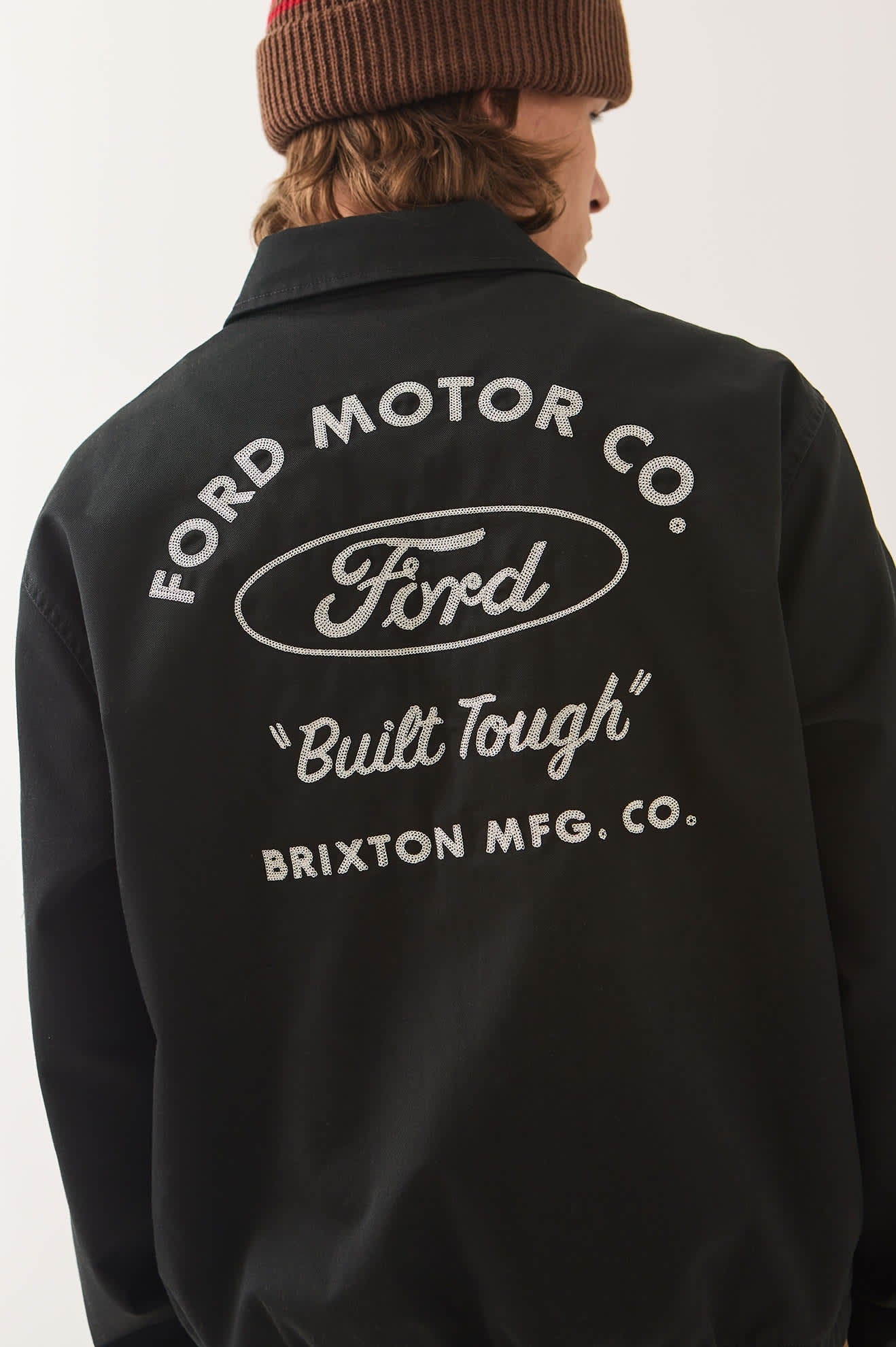 Ford Built Tough Harrington Jacket - Burnt Rubber