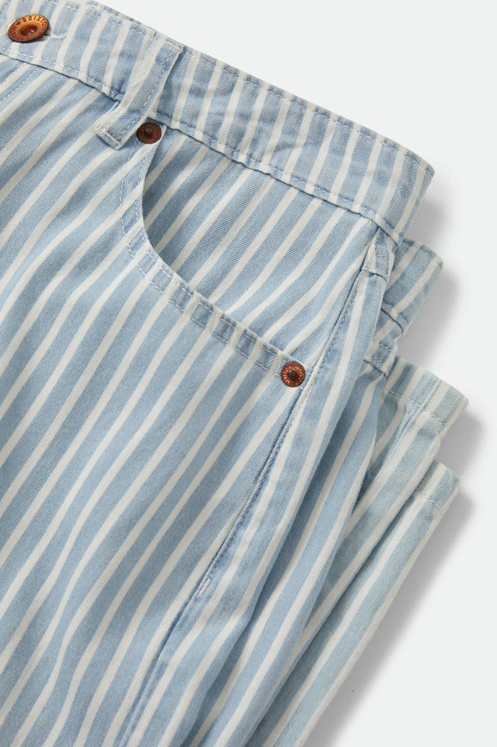 The Chloe 5-Pocket Pant - Two Boot Stripe