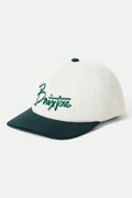 Brixton Corduroy Snapback - Night Sage/Whitecap