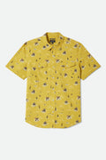 Lone Star X Brixton Short Sleeve Shirt - Texas Gold