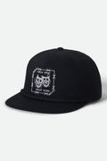 Smile Always Snapback - Black