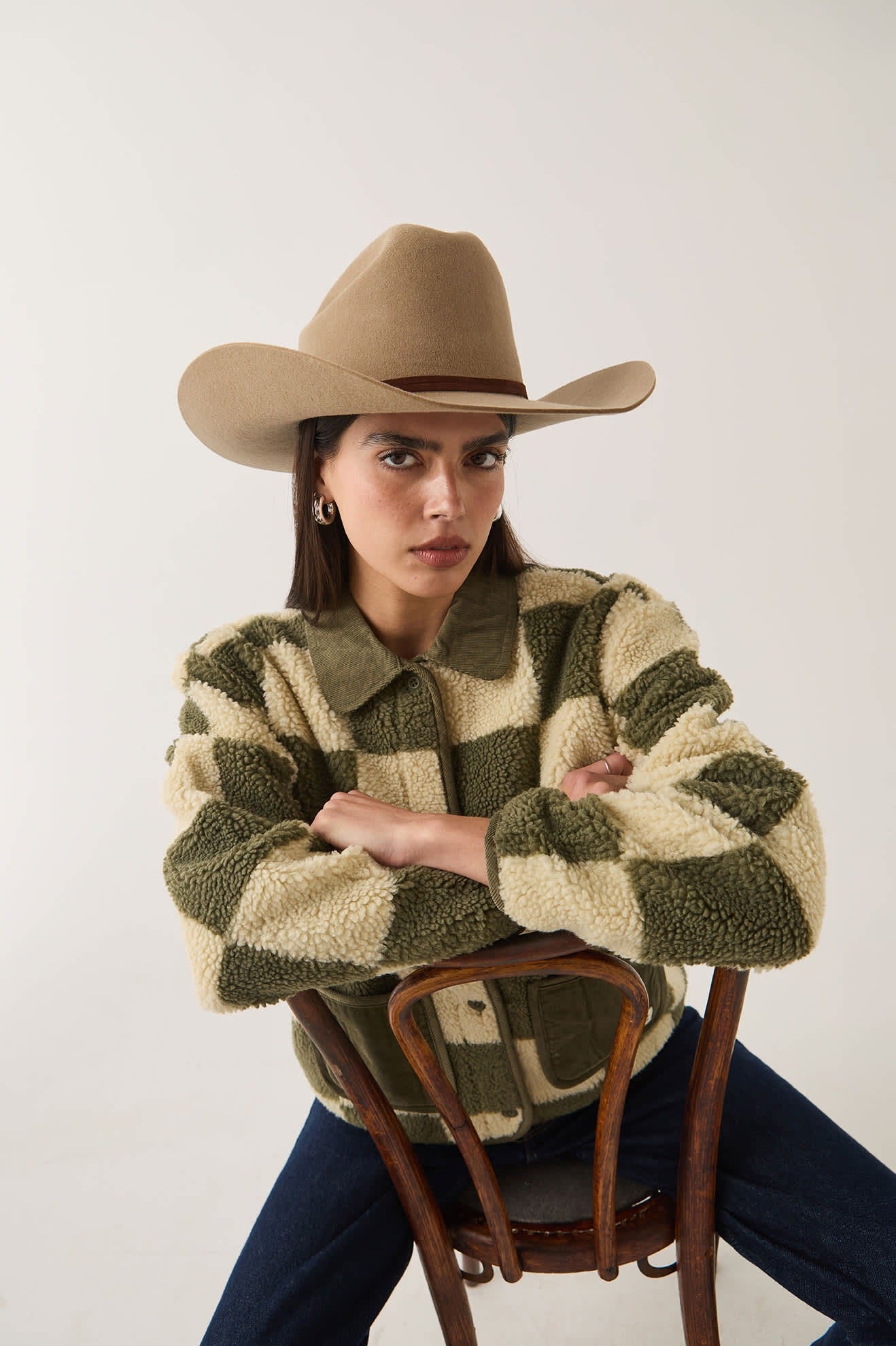 Laredo Cowboy Hat - Khaki