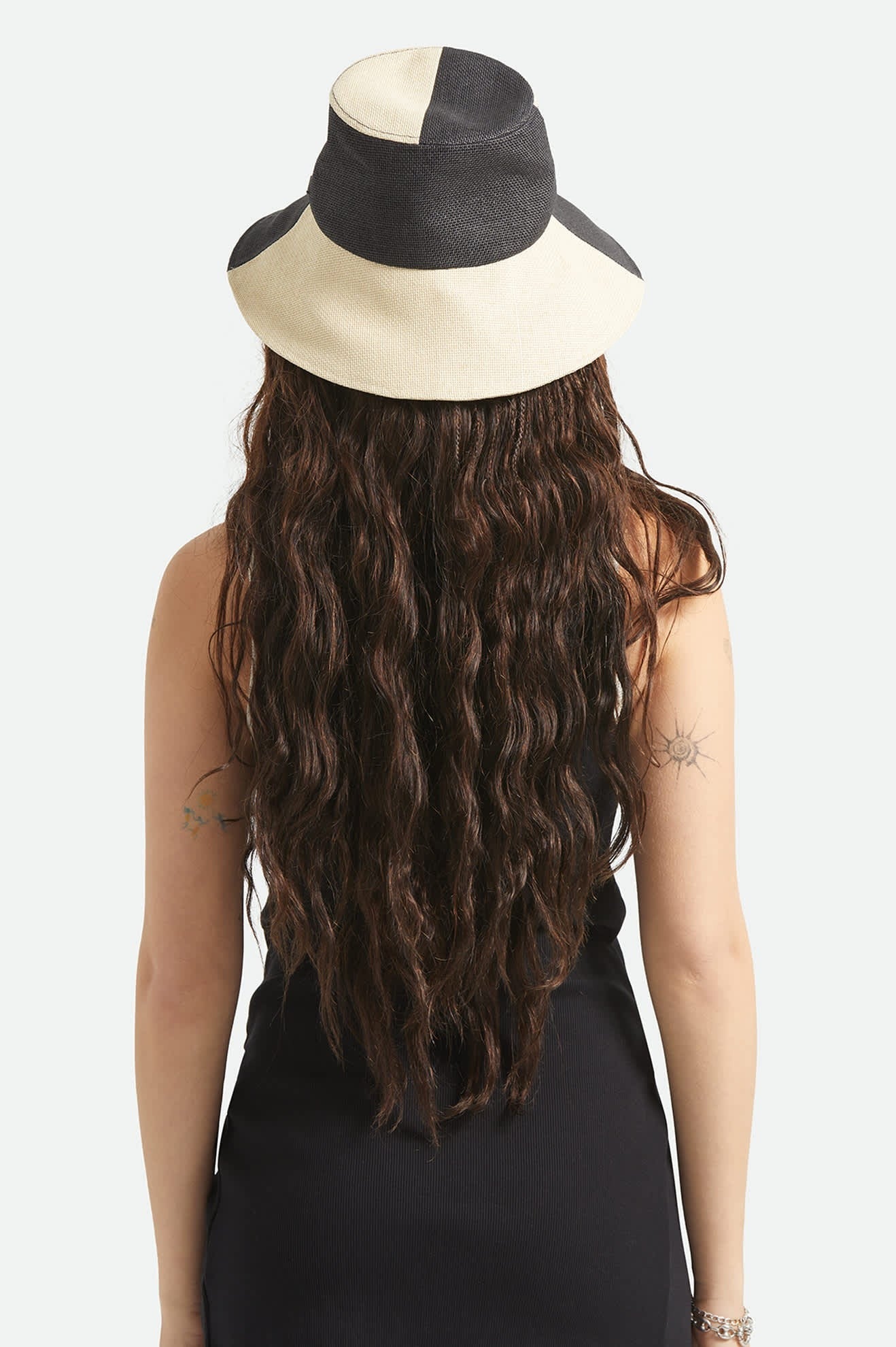 Harmony Packable Bucket Hat - Natural/Black